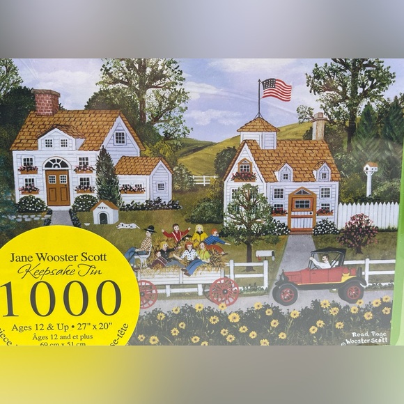 JANE WOOSTER SCOTT:“Road Rage” 1000 Piece; Jigsaw Puzzle. NEW. SEALED. - Picture 6 of 6